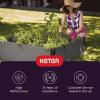 imageKeter 48quot X 48quot inches Wood Look Raised Garden Bed Durable Outdoor Herb Garden Planter for Vegetables Flowers and Succulents BrownGray
