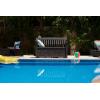imageKeter 60 Gallon Storage Bench Deck Box for Patio Furniture Front Porch Decor and Outdoor Seating  Perfect to Store Garden Tools