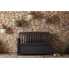 imageKeter 60 Gallon Storage Bench Deck Box for Patio Furniture Front Porch Decor and Outdoor Seating  Perfect to Store Garden Tools