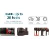 imageKeter Compact Corner Tool Rack for Maximum Storage and Organization  Easy to Assemble and Organize 25 LongHandled Garden Tools Rakes Brooms Shovels and Accessories