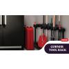 imageKeter Compact Corner Tool Rack for Maximum Storage and Organization  Easy to Assemble and Organize 25 LongHandled Garden Tools Rakes Brooms Shovels and Accessories