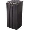 imageKeter Copenhagen 32 Gallon Resin Large Trash Can with Lid for Patio and Outdoor Kitchen Brown32 Gallon