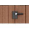 imageKeter Darwin 4x6 Resin Outdoor Storage Shed KitPerfect to Store Patio Furniture Garden Tools Bike Accessories Beach Chairs and Lawn Mower Brown