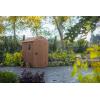 imageKeter Darwin 4x6 Resin Outdoor Storage Shed KitPerfect to Store Patio Furniture Garden Tools Bike Accessories Beach Chairs and Lawn Mower Brown