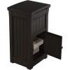 imageKeter Delivery Box for Porch with Lockable Secure Storage Compartment to Keep Packages Safe One Size BrownBox