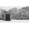 imageKeter Oakland 75x7 Foot Large Resin Outdoor Shed with Customizable Walls for Lawn Mower and Bike Storage 75 x 7 GreyGray