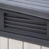 imageKeter Outdoor Storage Box ampamp Shed for House Patio ampamp Yard Elite Store 46 x 27 Ft Gray  Portable Utility Deck and Cabinet for Tools Equipment and Garbage