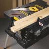 imageKeter Portable Folding Table Tool Storage Stand Workbench Sawhorse with 12quot Clamps