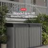 imageKeter Premier Jumbo 62 x 43 ft Outdoor Resin Horizontal Storage Shed