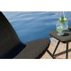 imageKeter Rio 3 Piece Resin Wicker Patio Furniture Set with Side Table and Outdoor Chairs for Front Porch and Backyard Decor Dark GreyBrown