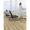 imageKeter Rio 3 Piece Resin Wicker Patio Furniture Set with Side Table and Outdoor Chairs for Front Porch and Backyard Decor Dark GreyBrown