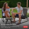 imageKeter Rio 3 Piece Resin Wicker Patio Furniture Set with Side Table and Outdoor Chairs for Front Porch and Backyard Decor Dark GreyBrown