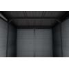 imageKeter Signature Collection 7x7 Ft AllWeather Storage Shed with Skylight Window Builtin Ventilation Customizable Walls ampamp Lockable Double Doors Ashwood