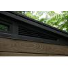 imageKeter Signature Collection 9x7 Ft AllWeather Storage Shed with Skylight Window Builtin Ventilation Customizable Walls ampamp Lockable Double Doors Walnut