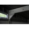 imageKeter Signature Collection 9x7 Ft AllWeather Storage Shed with Skylight Window Builtin Ventilation Customizable Walls ampamp Lockable Double Doors Walnut