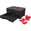 imageKeter StacknRoll Two Drawer Tool Box for Small Parts and Power Tool Accessories Fits Keter Modular Tool Storage System2 Drawer