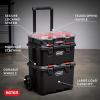 imageKeter StacknRoll Two Drawer Tool Box for Small Parts and Power Tool Accessories Fits Keter Modular Tool Storage System3PC System