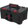 imageKeter StacknRoll Two Drawer Tool Box for Small Parts and Power Tool Accessories Fits Keter Modular Tool Storage System4PC System