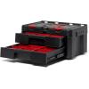 imageKeter StacknRoll Two Drawer Tool Box for Small Parts and Power Tool Accessories Fits Keter Modular Tool Storage System4PC System