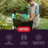 imageKeter Urban Bloomer 127 Gallon Raised Garden Bed and Outdoor Herb Garden Planter with Self Watering Gauge and Drainage Plug Dark GreyUrban Bloomer Planter