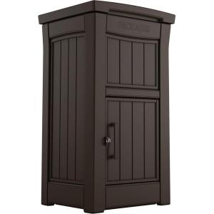 imageKeter Delivery Box for Porch with Lockable Secure Storage Compartment to Keep Packages Safe One Size BrownBox