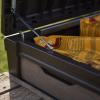 imageKeter Outdoor Storage Deck Box for Patio Backyard ampamp Garden Brushwood 120 Gal Brown  Lockable Organizing and Waterproof Plastic Container Bench