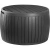 imageKeter Outdoor Storage Deck Box 37 Gallon Waterproof Patio Table Bin Circa BrownGrey